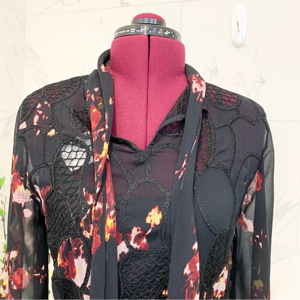 NWT Reiss Rakel Floral Mini Dress 2NWT - Picture 10 of 16